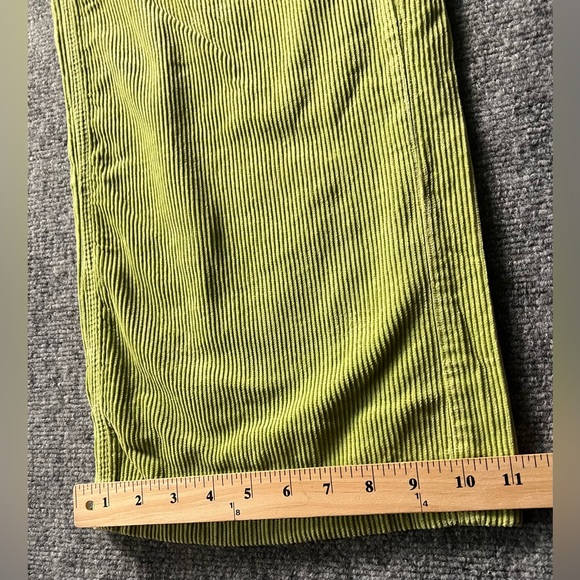 Urban Outfitters Lime Green High Rise WideLeg Jeans Y2K Street Wear Sz 31 (30”) - Picture 3 of 13